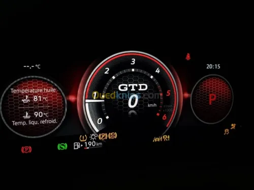 Activation des options cachées Golf 8