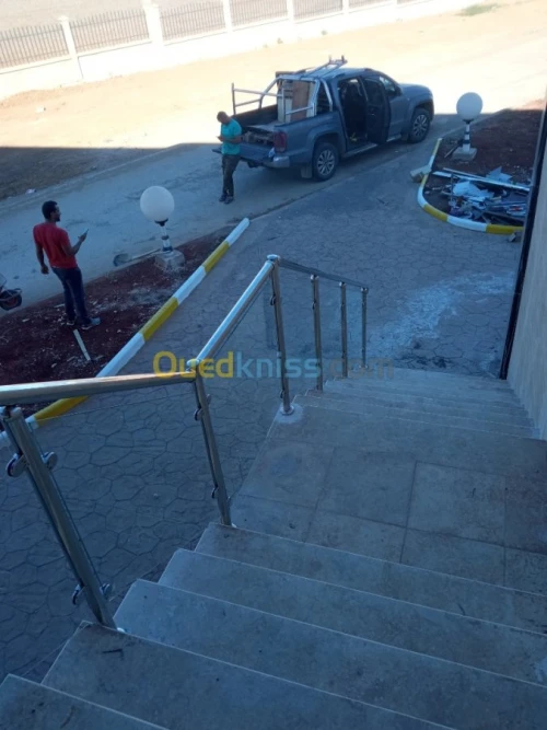 rampe escalier inox et garde corps ino