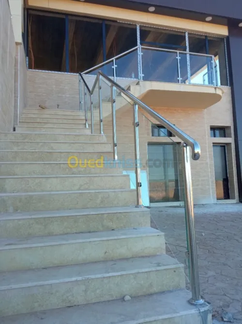 rampe escalier inox et garde corps ino