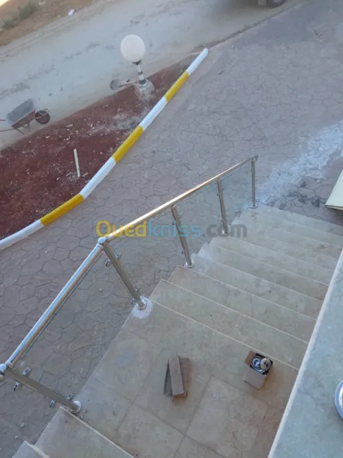 rampe escalier inox et garde corps ino