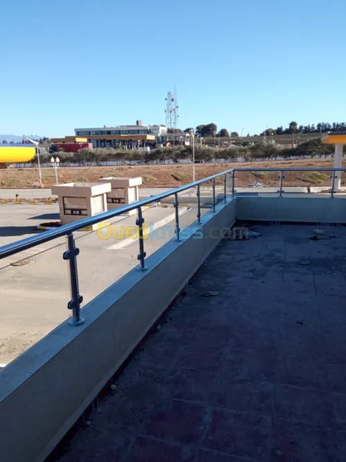 rampe escalier inox et garde corps ino