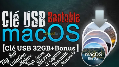 macOS High Sierra Bootable clé USB 