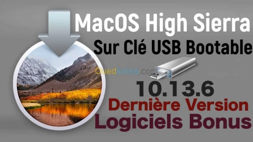 macOS High Sierra Bootable clé USB 