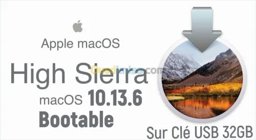 macOS High Sierra Bootable clé USB 
