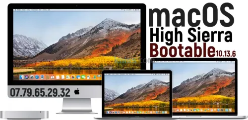 macOS High Sierra Bootable clé USB 