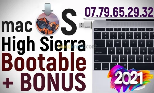 macOS High Sierra Bootable clé USB 