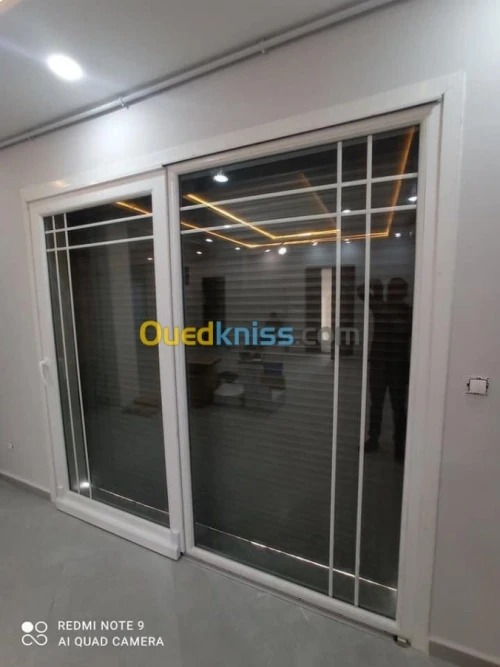 Minuiserie aluminum et Pvc