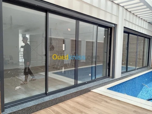 Minuiserie aluminum et Pvc