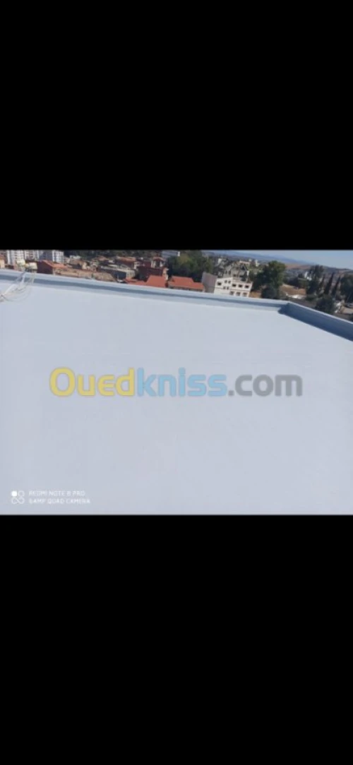 Etanchiete SEL liquide et chape béton