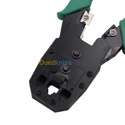 Pince à sertir réseau LAN Cable RJ45 RJ12 RJ11 8P6P4P avec dénudeur