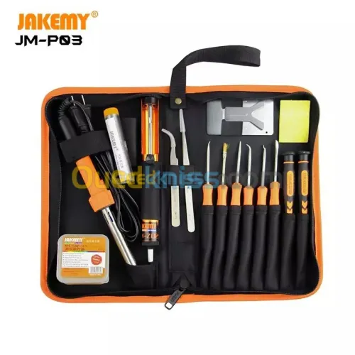 kit de soudage Fer à souder 23 en 1 JAKEMY JM-P03 étain à souder