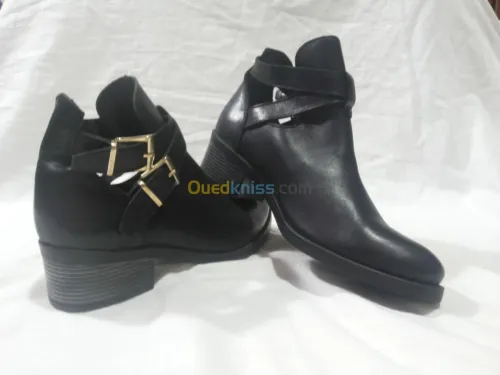 Bianco cuir véritable