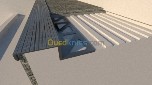 Nez-de-marche en Aluminium 