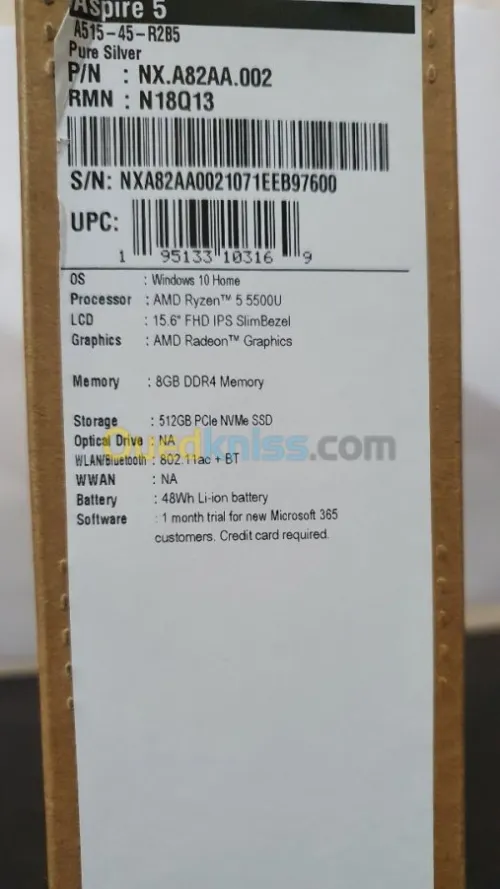 Acer aspire 5 a515