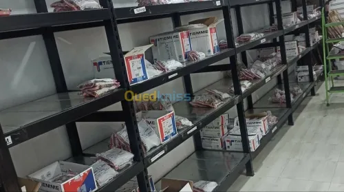 Rayonnage magasin supermarché