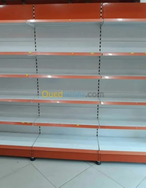 Rayonnage magasin supermarché
