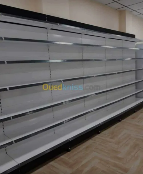 Rayonnage magasin supermarché