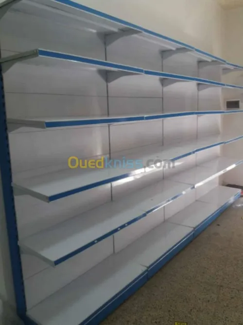 Rayonnage magasin supermarché