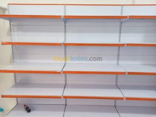 Rayonnage magasin supermarché
