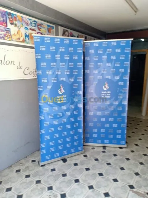 Impression publicités communication 