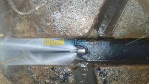 camio Hydrocureur debouchage vidange 