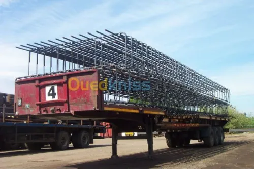 Facconage des armatures en acier  