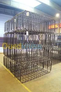 Facconage des armatures en acier  