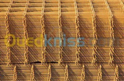 Facconage des armatures en acier  