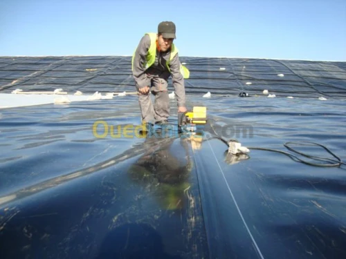 géotextile, géomembrane, géocomposite