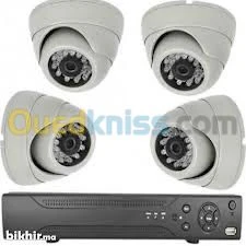 Caméra de surveillance,, Alarme, 
