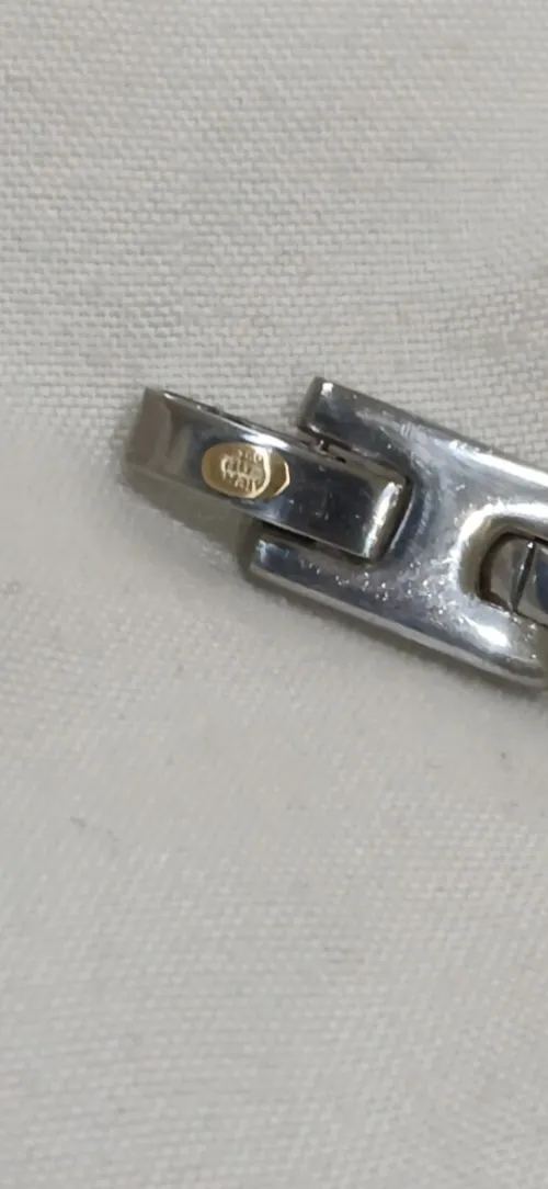 Brasler or et assier 750 itali serter avec or blanc malfuk