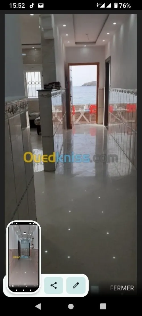 Location Bungalow F3 F4 Aïn Témouchent Beni saf
