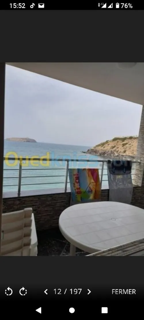 Location Bungalow F3 F4 Aïn Témouchent Beni saf