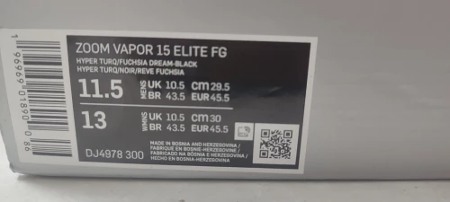 Nike zoom vapor 15 elite FG