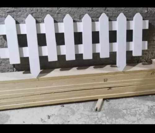 Clôture en bois 