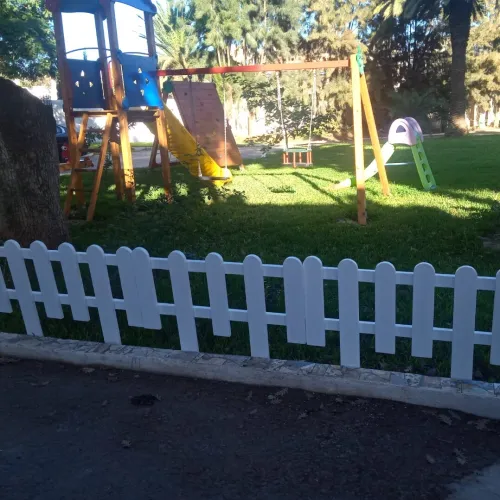 Clôture en bois 