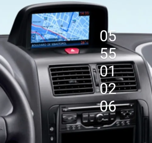 ECRAN EXPERT/PARTNER/207/BERLINGO/JUMPY