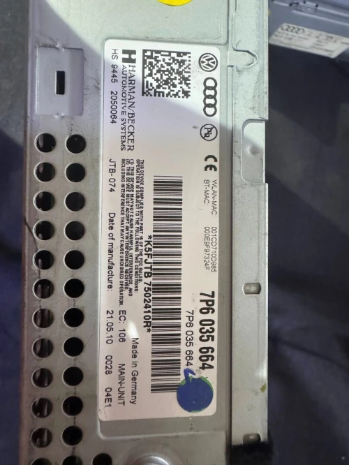Disponible pièces détachées pour Audi q7 vw Porsche Cayenne