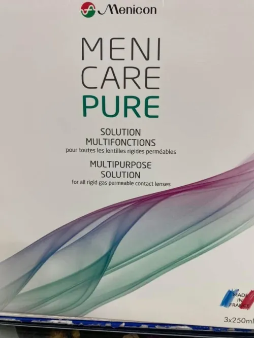 Produit Lentilles Rigides MiniCare Pure 250ml Made in France