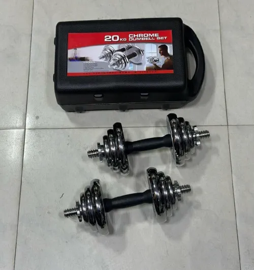 valise de musculation 20 et 15 klg