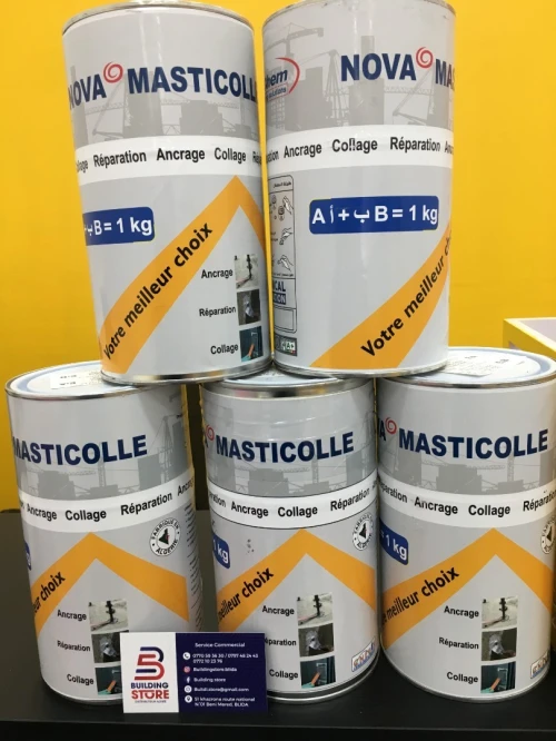 NOVA MASTICOLLE Mastic époxydique pour Ancrage, réparation, scellement chimique
