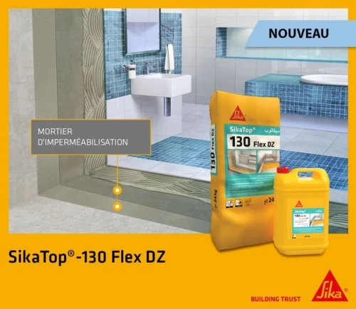 Sika Top 130 étanchéité sous carrelage (SDB, Hammam, Balcon..) 