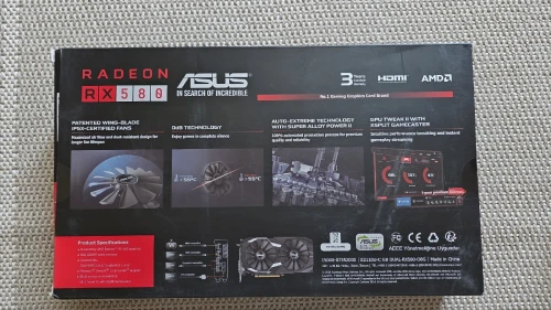 Rx 580 Asus 8gb