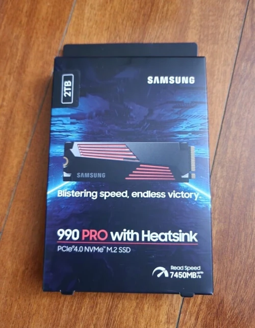 Samsung SSD 990 PRO 2TB PCIE 4.0X4 NVME avec Heatsink -- promotion