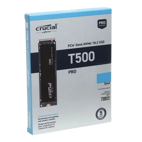 Crucial T500 PRO 1TB PCIe Gen 4 NVMe SSD -- PROMOTION