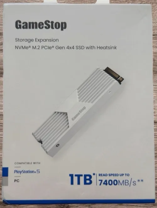 GameSTOP 1TB PCIE 4.0X4 NVME avec Heatsink -- promotion