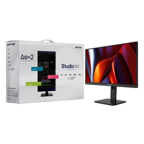 ECRAN MATOS StudioART SA02/SA03  27  IPS  4K HDR 10Bit Adjustable Stand