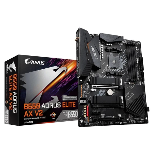 CARTE MERE GIGABYTE B550 AORUS ELITE AX V2 WIFI DDR4