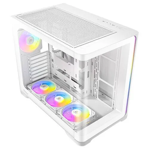 BOITIER ANTEC C5 CURVE 4 FANS ARGB WHITE