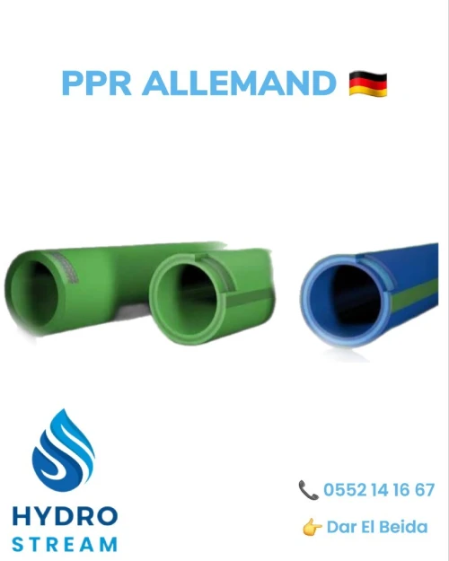 PPR TUBE Tuyaux Machine PPR a Fusion soudage Accessoires PPR Raccord PPR Te PPR Manchon PPR Coude PPR